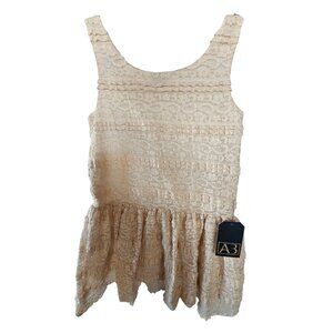 Champagne Flounce Flower Girl